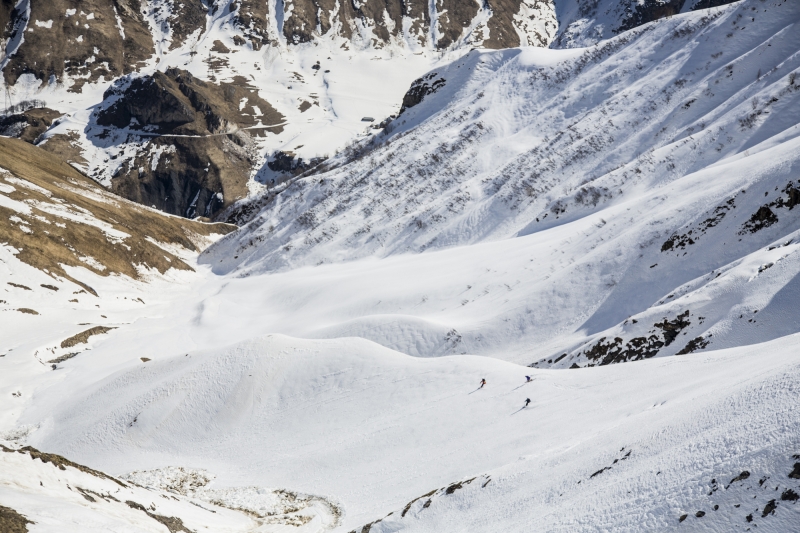 Le retour vers la vallée